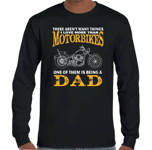 Cose Uomo Divertente Moto T-Shirt Biker Motocicletta Father's Day Giorno Papà