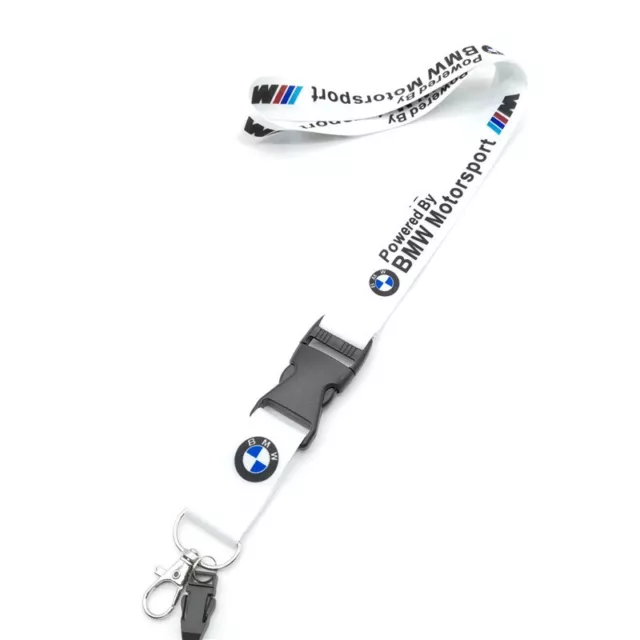 BMW MPower Schlüsselband Schlüsselring Schlüsselanhänger Ausweis Schlüssel Karten Halter Telefonband UK Verkäufer