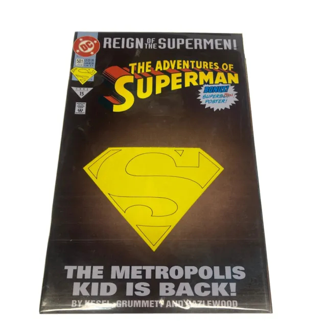 The Adventures Superman #501 June 1993  DC Comics Comic Book
