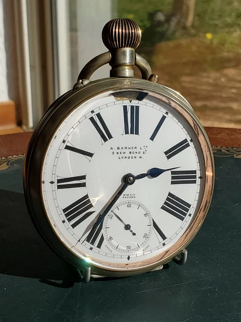 Montre à Gousset Chronomètre Vintage (années 1920) - UNIQUEMENT POUR PIÈCES/DÉCORATION