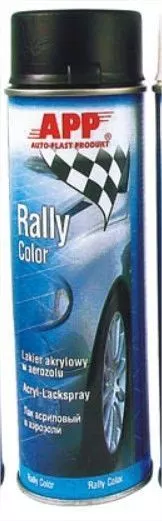Motip Rallye Peinture - Noir brillant, 500 ml (Lot de 1)
