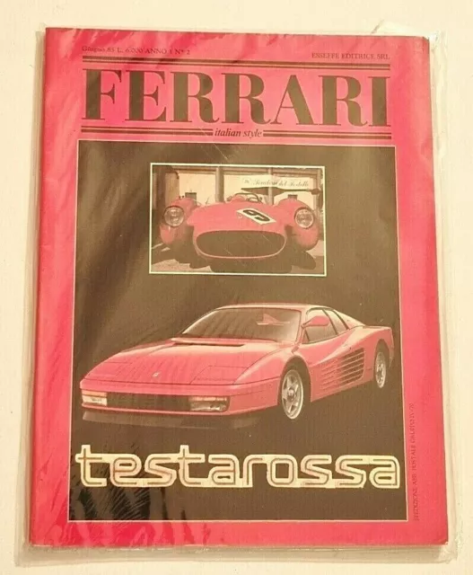 Rivista/Magazine: FERRARI ITALIAN STYLE  Anno 1 numero 2  Giugno 1985