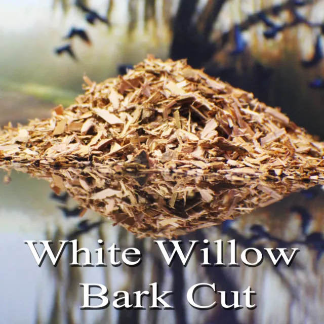 WILLOW BARK WHITE ORGANIC Herbal Tea DRIED HERB 100% Natural Pure Wild Harvest