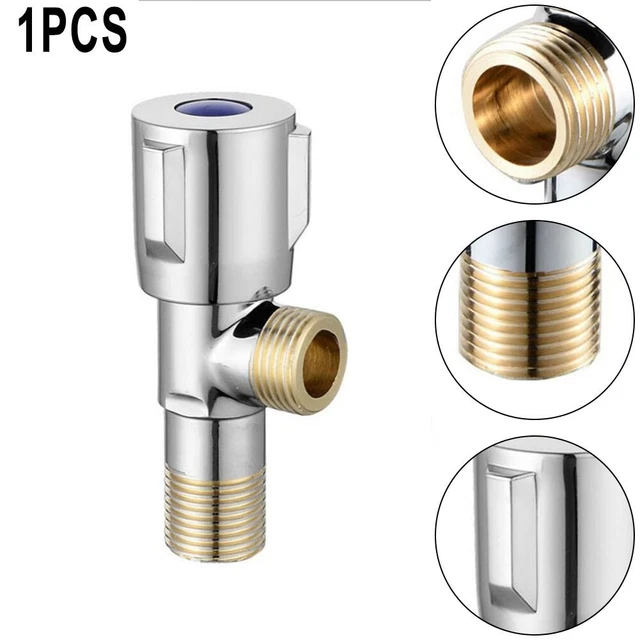 Interruttore valvola triangolare scarico acqua accessorio 1 pz bagno acciaio inox sostituzione