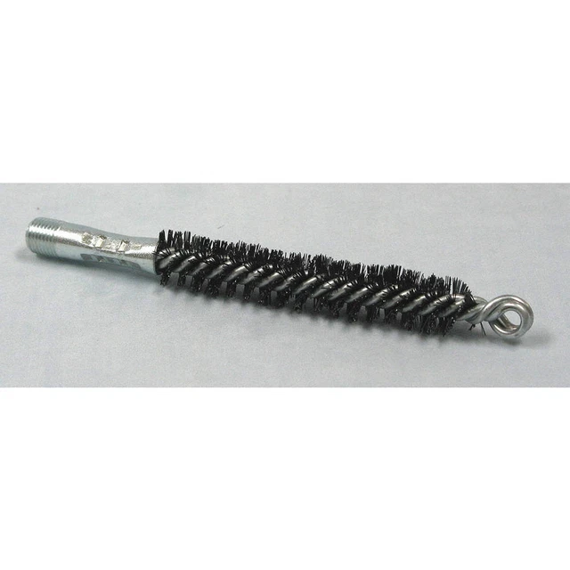TOUGH GUY 2FCD2 Flue Brush,Wire,L 4 1/2 In,Dia 3/4 In