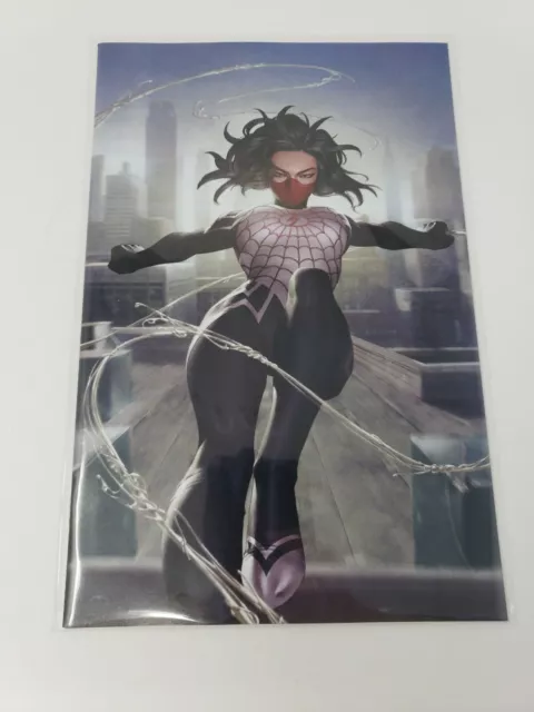 Silk # 4 Junggeun Yoon Virgin Marvel Variant Edition Lgy # 30 Comic Kingdom