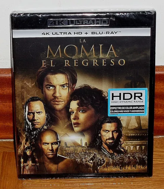 La Momie El Retour ( The Mummy Returns) 4K UHD + Blu-Ray Neuf (Sans Ouvrir) R2
