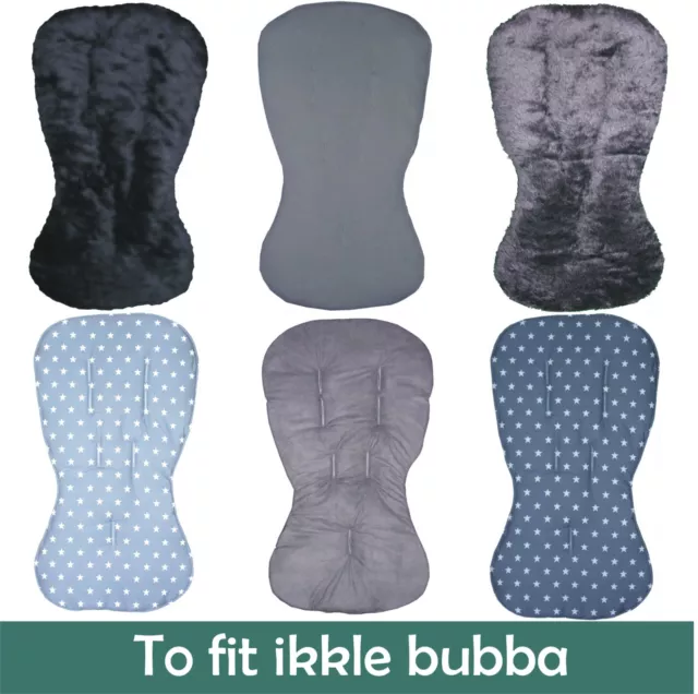 Hand Made Seat Liners Designed to fit ikkle bubba pushchairs - Free Post