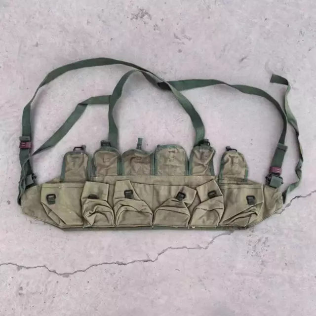 Chinese Military Surplus Type 85 Chest Rig Magazine Ammo Pouch Expansion Bag