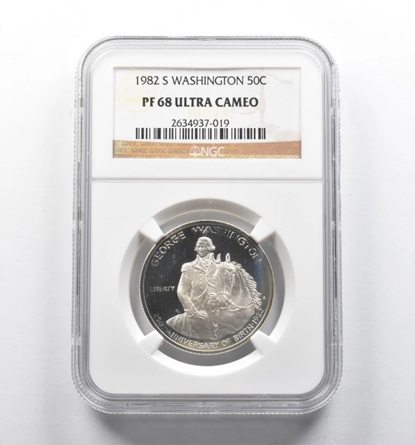 PF68 UCAM 1982-S George Washington Commemorative Half Dollar NGC *669