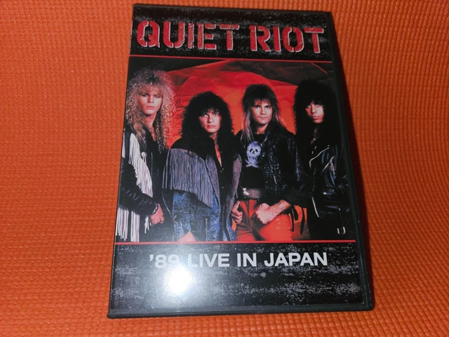 QUIET RIOT '89 Live In Japan DVD $49.99 - PicClick