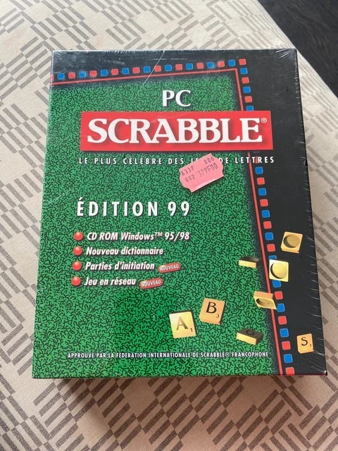 Jeu vidéo PC FR VF big box ancien NEUF SCELLE 1999 rolland garros Paris