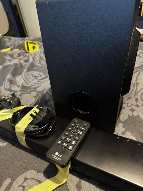Remote Controller Vision LG SJ2 SOUNDBAR & subwoofer Remote control 160w TV speaker £74.95 ...