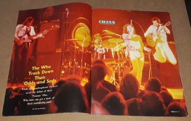 The Who - Lot of original clippings - cutouts