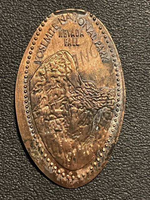 Yosemite National Park Nevada Fall Elongated Penny