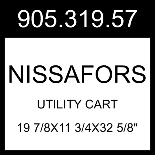 Carro utilitario IKEA NISSAFORS verde pálido 19 7/8x11 3/4x32 5/8" 905.319.57