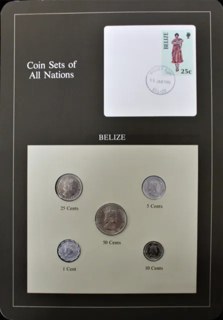 Coin Sets of All Nations (BELIZE)