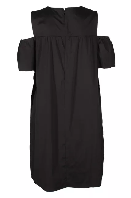 Alfani Deep Black Cold-Shoulder Shift Dress 10 2