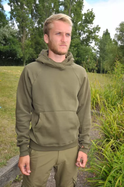 Korda TK Hoodie Hoody Olive Green Carp Fishing Clothing NEW *All Sizes*