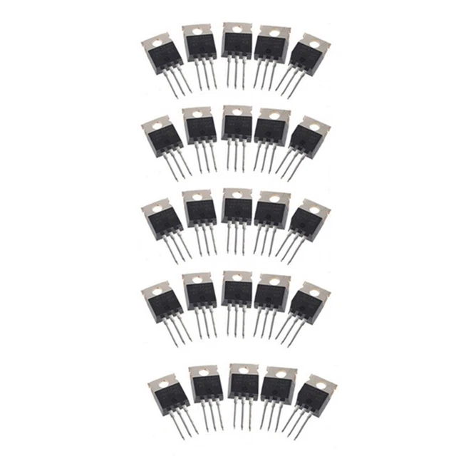 Produktbild von 50 Stück IRFZ44N – Original MOSFET N-Kanal, 49 A / 55 V, TO-220, International Rectifier