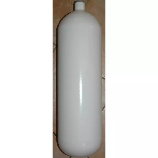 Stahlflasche / Tauchflasche 5 Liter 300 bar 140mm Breathing Apparatus ohne Venti
