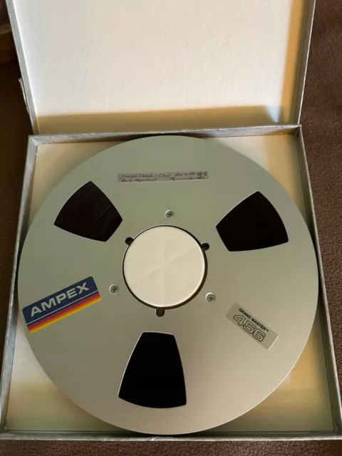 Ampex Grand Master 456 Audio 10.5” Reel and Tape Guelph Chamber Choir Rec. 1990