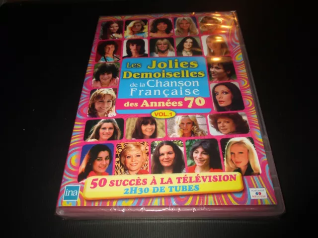 Dvd neuf LES JOLIES DEMOISELLES DE LA CHANSON FRANCAISE DES ANNEES 70 - VOLUME 1