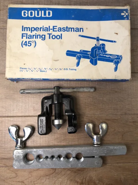 Imperial Eastman 296-FA 45° Tubing Flaring Tools Gould EUC USA