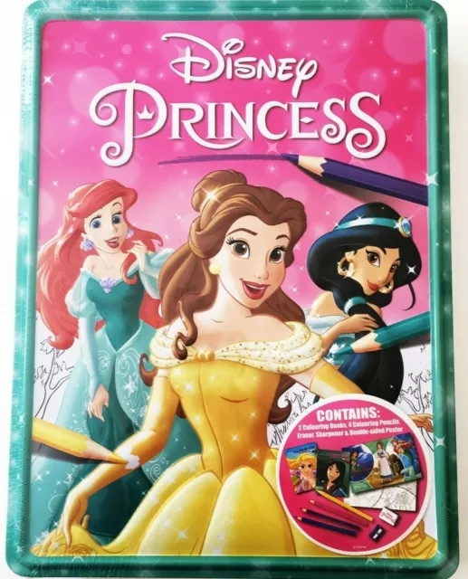 Disney Princess Belle Ariel Jasmin Multicoloured Activity Set Storybook Stickers