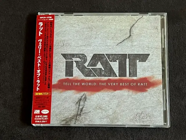 RATT-Tell The World:The Very Best Of-2007 CD Japan