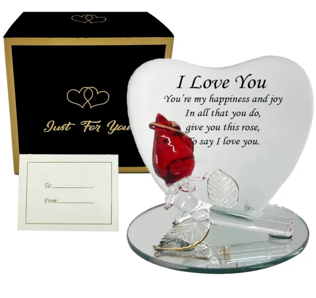 I Love You Valentines Day Gift Birthday Anniversary Present For Her Him GF BF