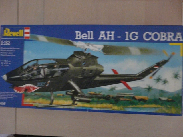 Maquette REVELL AH-1G Cobra 1/32 - À Assembler Et Peindre, Neuf, REV03821