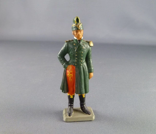 Figurine Starlux Empire - Piéton Garde De Paris Officier 2ème Régiment - Occasion