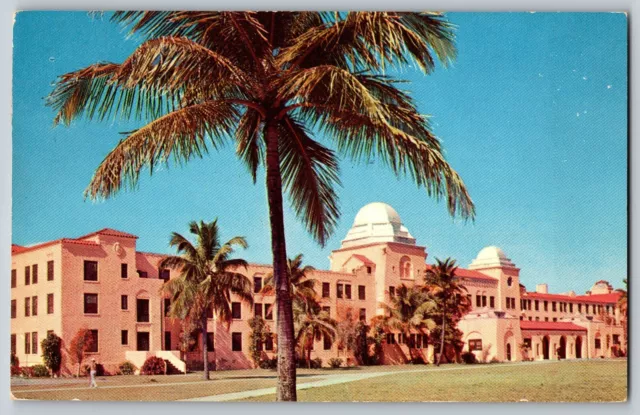 Hollywood, Florida - Riverside Military Academy - Vintage Postcard - Posted 1969