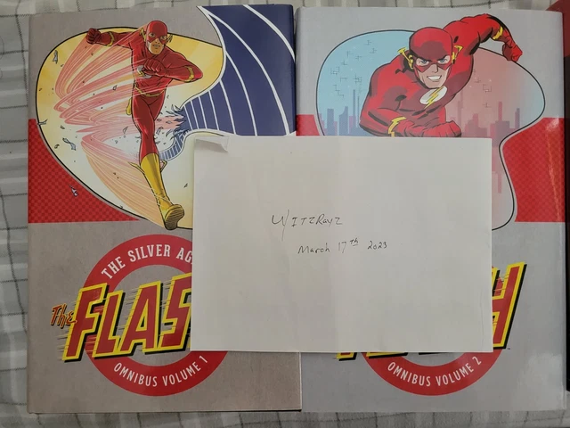DC COMICS FLASH SILVER AGE OMNIBUS VOL 1 and 2