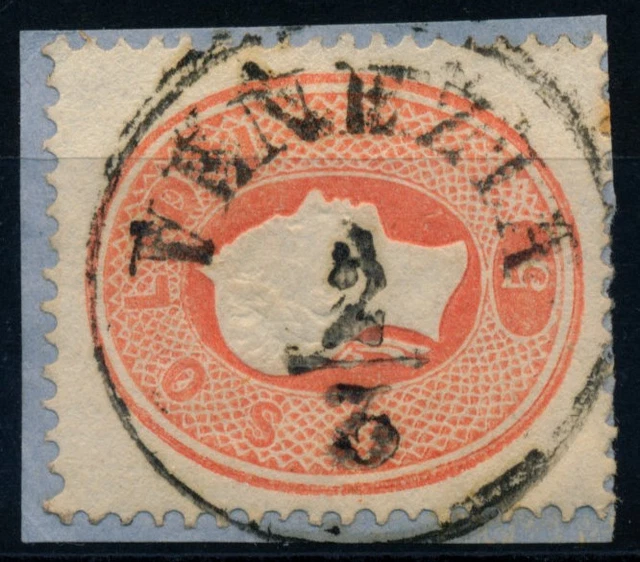 LOMBARDEI-VENETIEN 1861 5sld. VENEZIA. Schön!