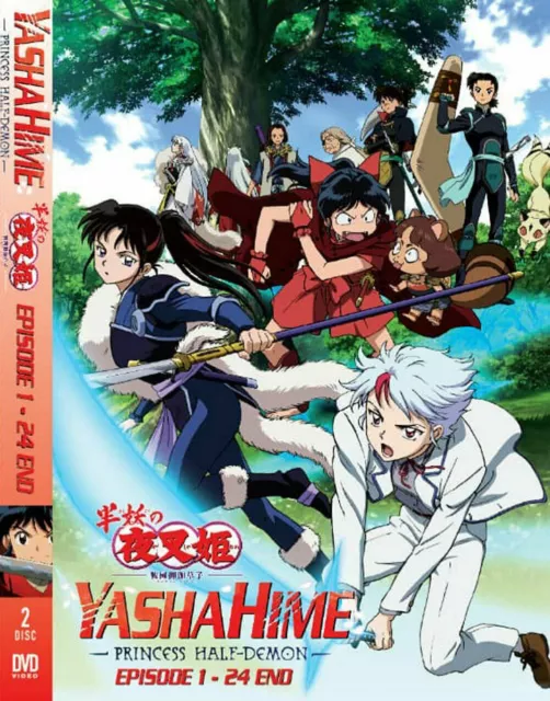 DVD HANYO NO YASHAHIME SEASON 1+2 VOL.1-48(Princess Half-Demon) English  Dubbed