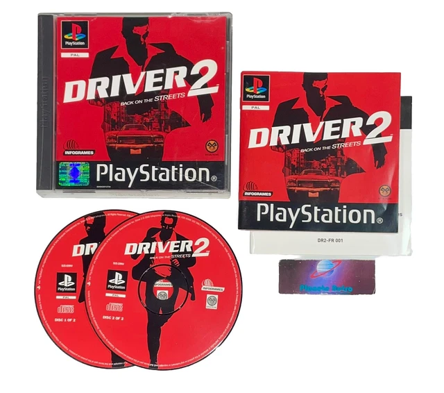 Jeu Driver 2 Sur PS1 - Complet En Français - Version PAL - Bon état