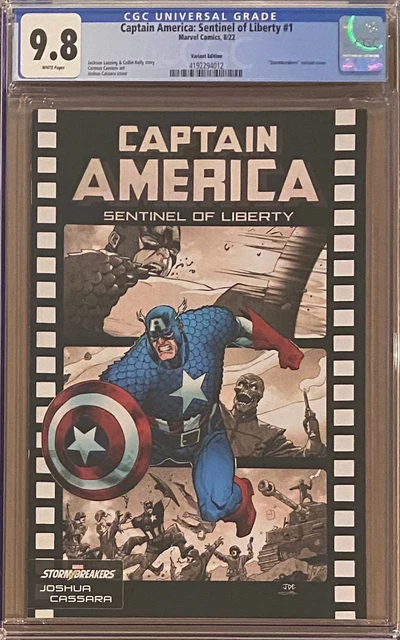 Captain America: Sentinel of Liberty #1 Cassara Variant CGC 9.8