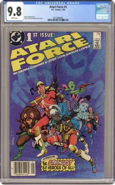 Atari Force #1 CGC 9.8 1984 3771906003