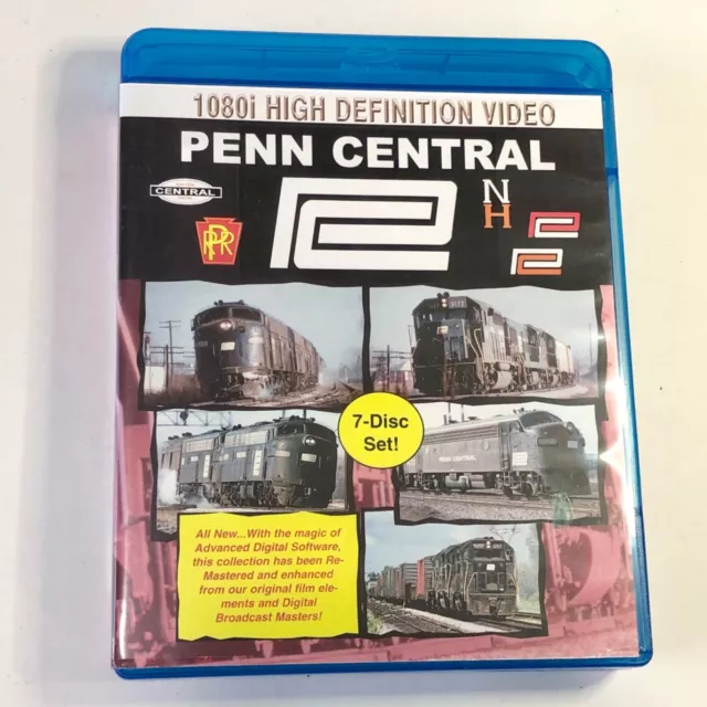 TRAIN VIDEO BLU-RAY BOX SET "PENN CENTRAL" 7 Disc Set - Missing last disc