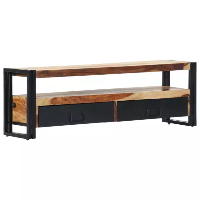 Sheesham-Holz Massiv TV Schrank Fernsehschrank Fernsehtisch Lowboard vidaXL