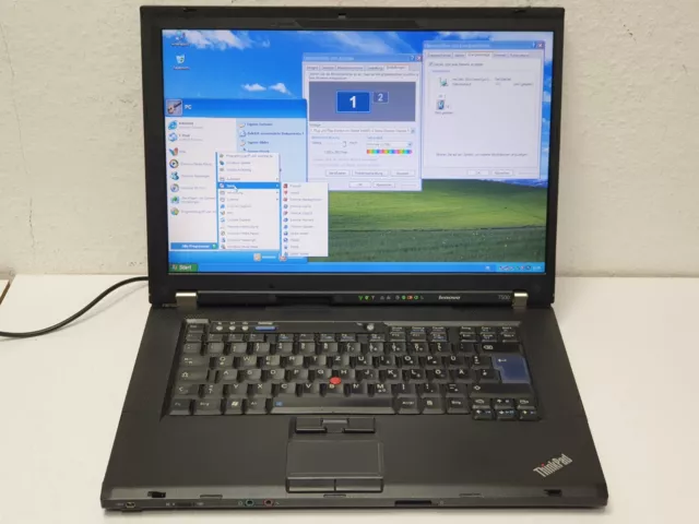 Lenovo T500 Windows XP Notebook 2,40GHz 4GB 500GB HDD VGA HDMI Laptop DVD 15,6"