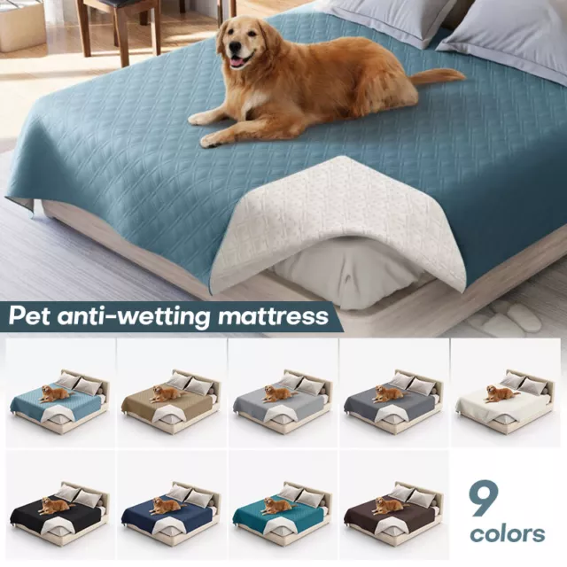 Waterproof Anti-Slip Pet Mattress Sofa Waterproof Protector Mat Dog Pet Blanket