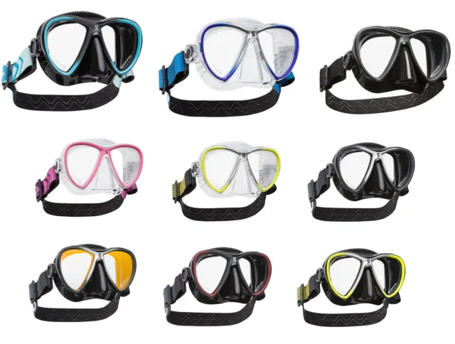 Scubapro Synergy Twin Tauchmaske mit Comfort Strap versch. Farben