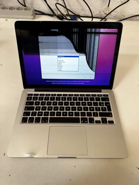 APPLE Macbook Pro A1502 2015 - Core I5- 2.7Ghz  - 8Go Ram - 256 Go SSD