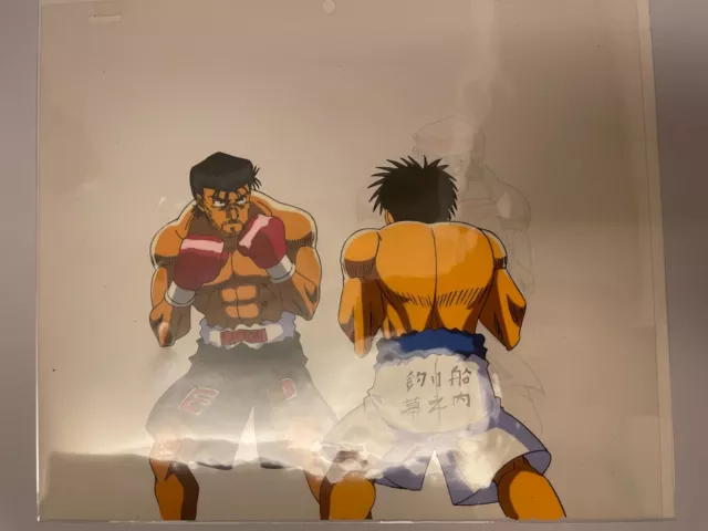 Hajime no Ippo Episode 57 Ippo cel genga original production art from 2001