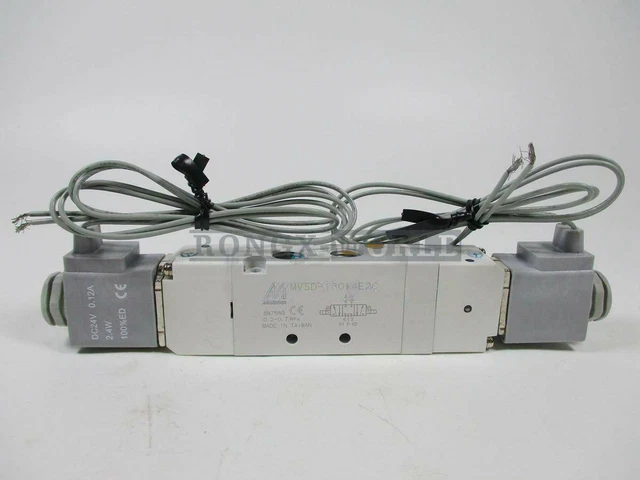 1PCS New Solenoid Valve MVSD-180-4E2C-DC24V-W DC24V 0.12A 2.4W For Mindman