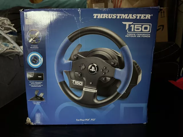 Volante de Carrera Thrustmaster T150 Retour de Force Racing Wheel + Pedal  PS3/PS4