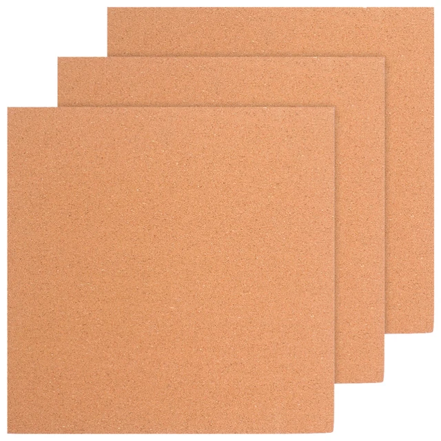 3PCS Cork Board pour Wall Memo Avis Board Multi-fonction Cork Board Office Home